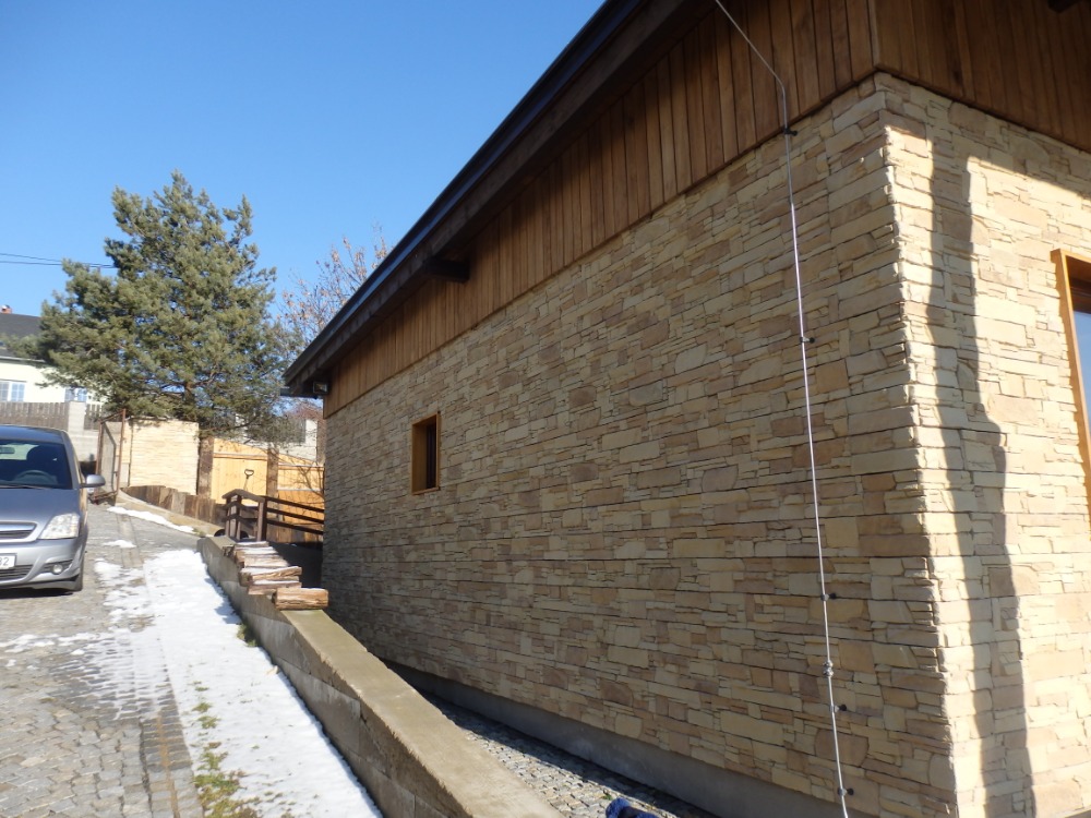 Kamenný obklad CAPOVERDE – realizace 04