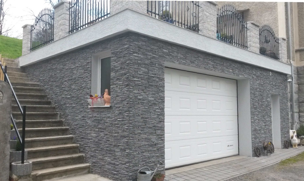 Kamenný obklad CRETE – realizace 05